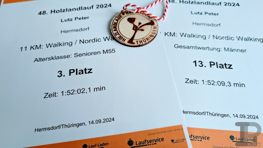 Urkunden Holzlandlauf