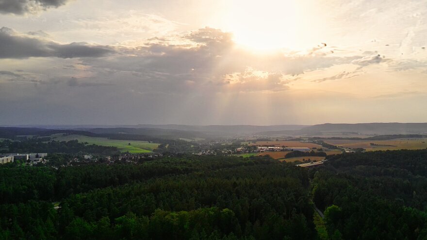 Stadtroda von Oben Stadtroda von Oben