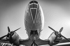 Altes Flugzeug